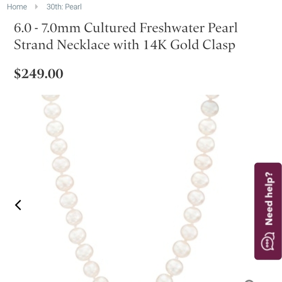 Pearl necklace - Picture 1 of 5